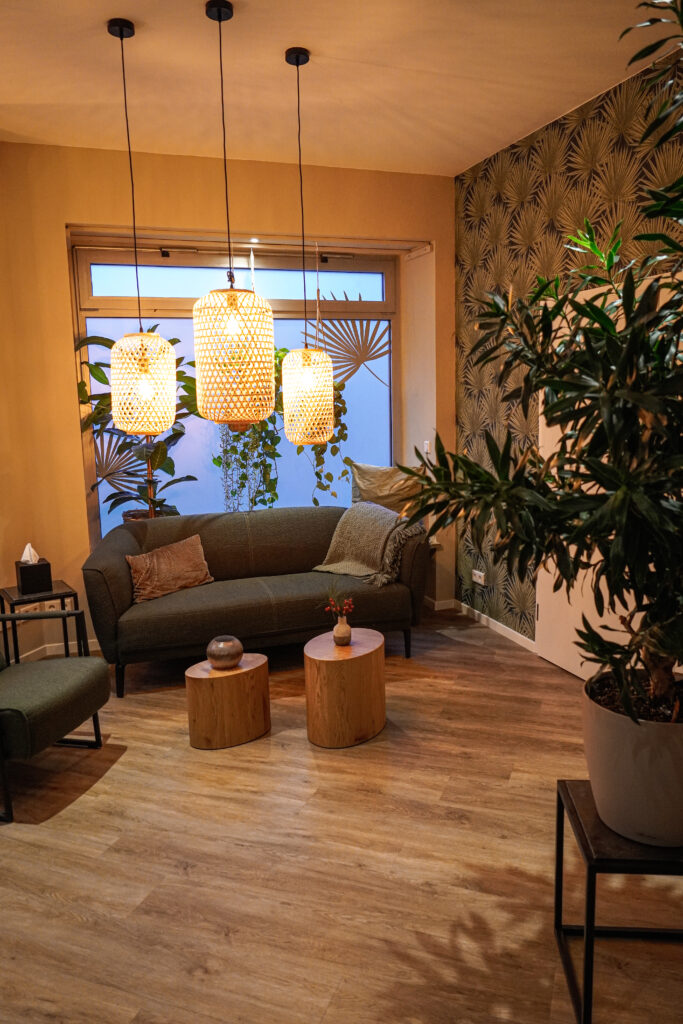 Abschiedslounge in Fürth - Sitzecke